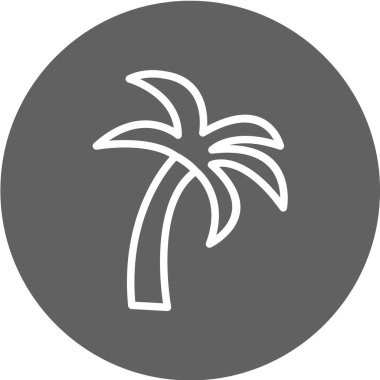 Tek avuç içi simgesinin vektör illüstrasyonu