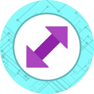 Moda Biçiminde Çifte Ok Simgesi İzole Arkaplan