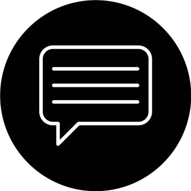 beyaz arkaplanda siyah simge izole edildi