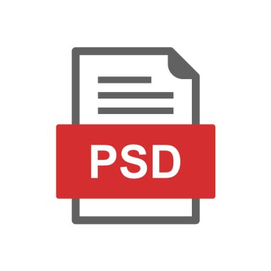 dosya biçimi simgesi, vektör illüstrasyonu
