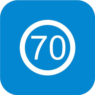 Yol simgesi, vektör illüstrasyonu