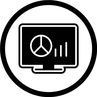 Seo simgesinin vektör illüstrasyonu