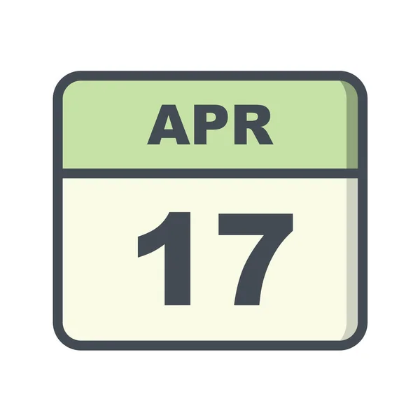 Icona Del Calendario Con Data Date — Vettoriale Stock