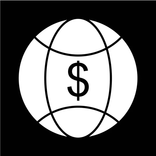 Money Icon Design Vector Illustration Eps10 Graphic — Stock Vector