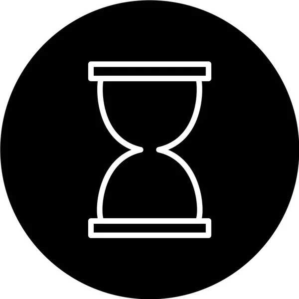 砂時計のアイコンベクトルイラスト — ストックベクタ