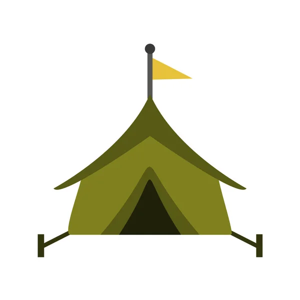 Camping Flat — Stock Vector