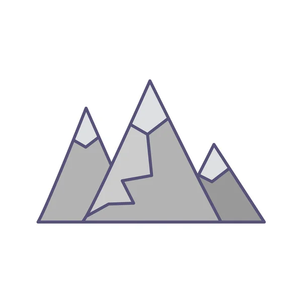 Vektor Symbol Für Campingkonzept Auf Weißem Hintergrund — Stockvektor