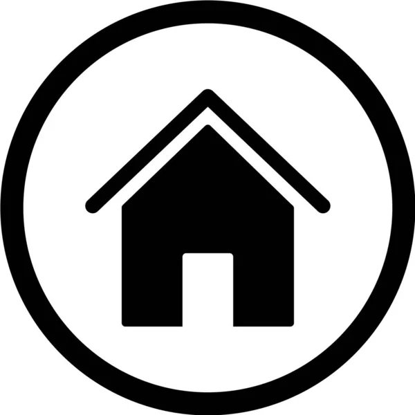 Home Icon Vector Ilustrație — Vector de stoc
