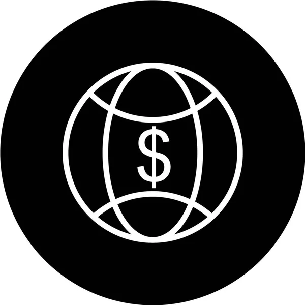 Графический Дизайн Иконки Обменника Доллара Сша — стоковый вектор