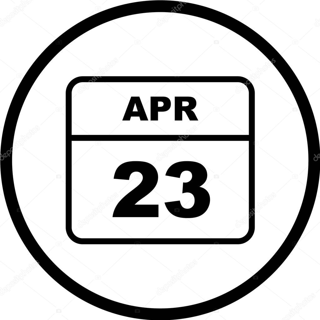 Calendar Sign Icon on white background, vector illustration