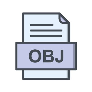 dosya biçimi simgesi, vektör illüstrasyonu