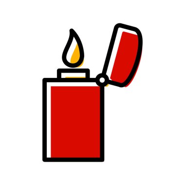 Moda Biçiminde Daha Açık Simge İzole Arkaplan