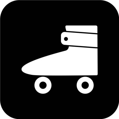 Paten simgesinin vektör illüstrasyonu