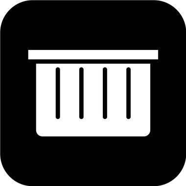 Bir alışveriş arabasının vektör çizimi