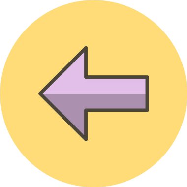 ok işareti simgesi, vektör çizimi