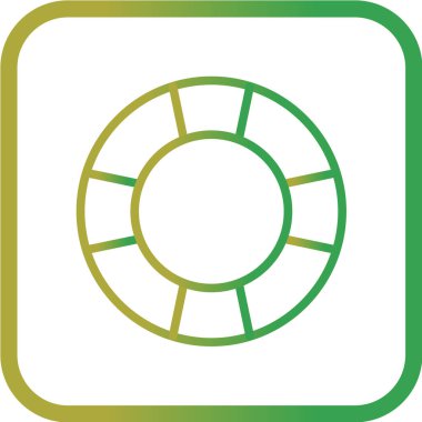 Modern otomatik simgenin vektör illüstrasyonu