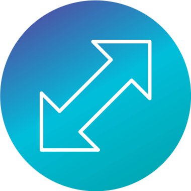 oklu modern mavi düğmenin vektör illüstrasyonu