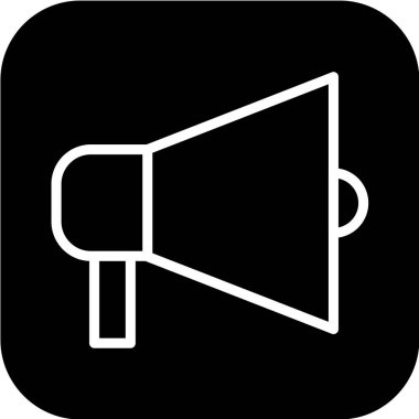 beyaz arkaplanda siyah simge izole edildi