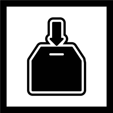 Modern mutfak simgesinin vektör çizimi