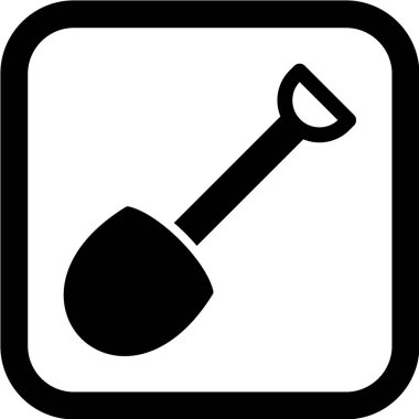 Kürek Simgesi Moda Biçiminde İzole Arkaplan      