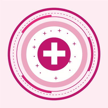 Tıbbi logo tasarım şablonu