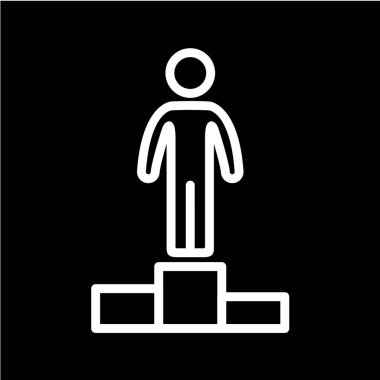 iş simgesi vektör illüstrasyonu