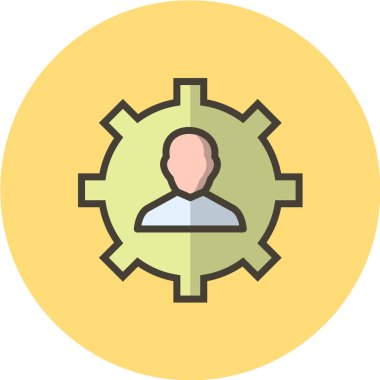 iş simgesi vektör illüstrasyonu