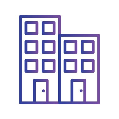 İş vektörü illüstrasyonu beyaz arkaplanda izole edildi 