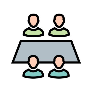 insanlar beyaz arkaplan üzerinde ikon, işaret, pictogram, illüstrasyon