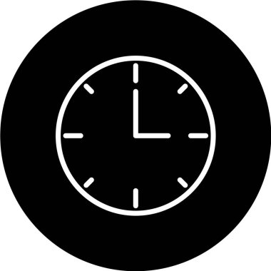 beyaz arkaplanda siyah simge izole edildi