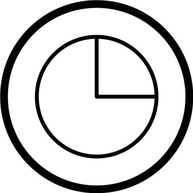 beyaz arkaplanda siyah simge izole edildi