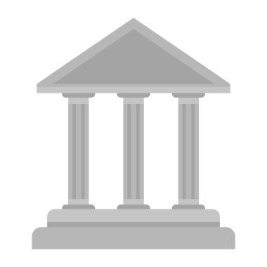 banka simgesi modada izole edilmiş arkaplan      