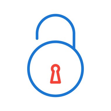 Simgeyi Moda Biçimli İzole Arkaplanda Aç