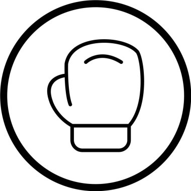 Bir el çizimi simgesinin vektör illüstrasyonu