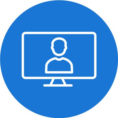 İş vektörü illüstrasyonu beyaz arkaplanda izole edildi 