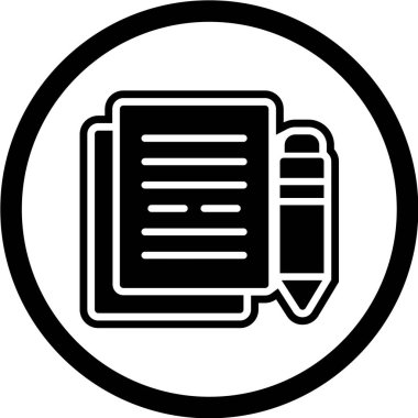 Belgelendirme Simgesi Moda Biçiminde İzole Arkaplan