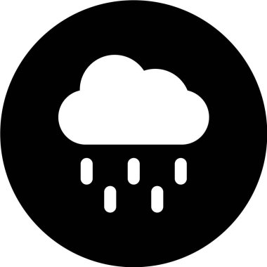 hava vektörü simgesi, stok illüstrasyon düz tasarım biçimi