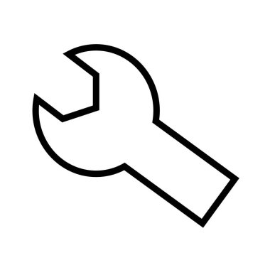 Araç vektör simgesini anahtarla