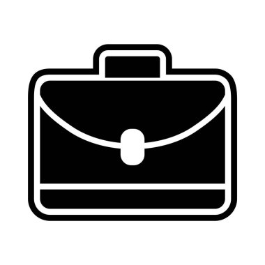 Moda Biçiminde Portföy Simgesi İzole Arkaplan