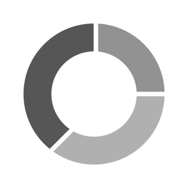 Pasta Çizelgesi Simgesi Moda Tarzı İzole Arkaplan      