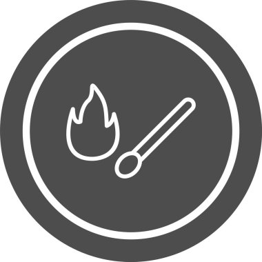 Moda Biçimli İzole Arkaplanda Simgeyle Eşleşir