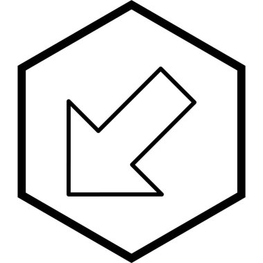 Moda Biçiminde Soldan Aşağıya Simge Ayrılmış Arkaplan