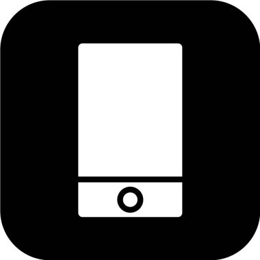 beyaz arkaplanda siyah simge izole edildi