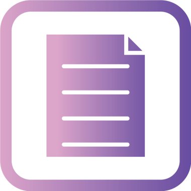 Uzun gölge simgesinin vektör illüstrasyonu