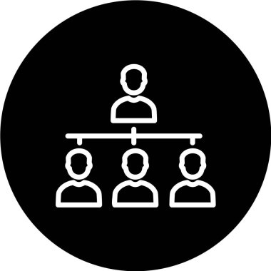 iş simgesi vektör illüstrasyonu