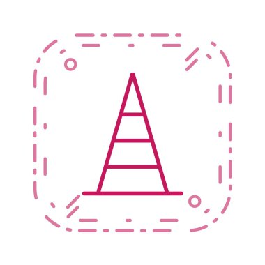 Yapı simgesinin vektör illüstrasyonu