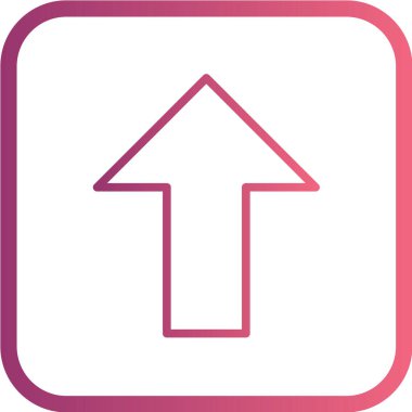 ok yukarı vektör simgesi. resim biçimi yuvarlak kare düğmesi içindeki düz bir resim sembolüdür, beyaz yeşil