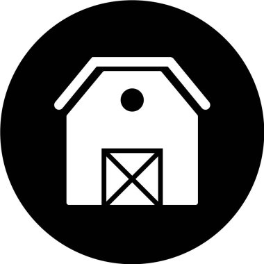 Ev simgesinin vektör illüstrasyonu