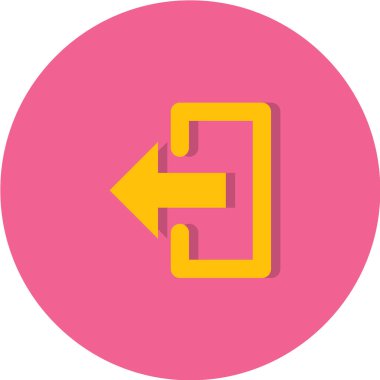 ok işareti simgesi, vektör çizimi