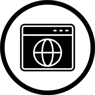 seo modern simgesinin vektör illüstrasyonu